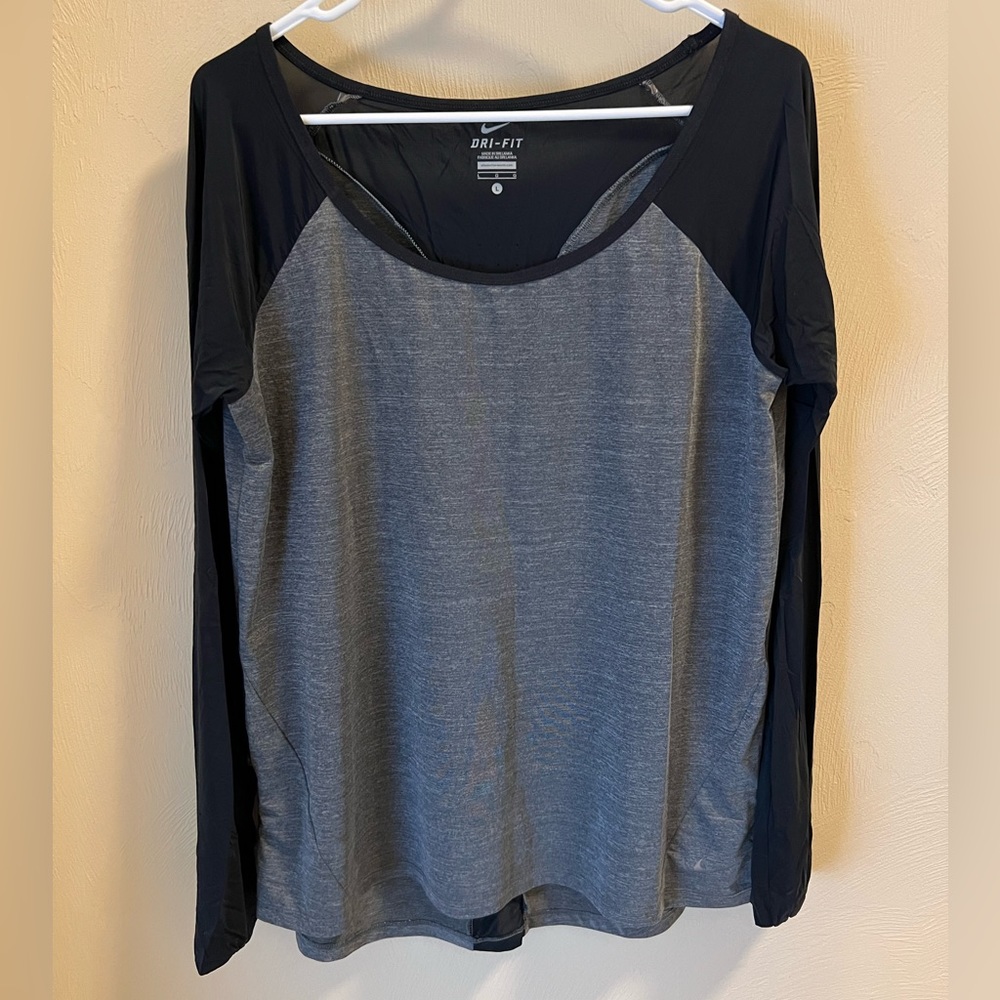 Nike Dri-fit long sleeve top L